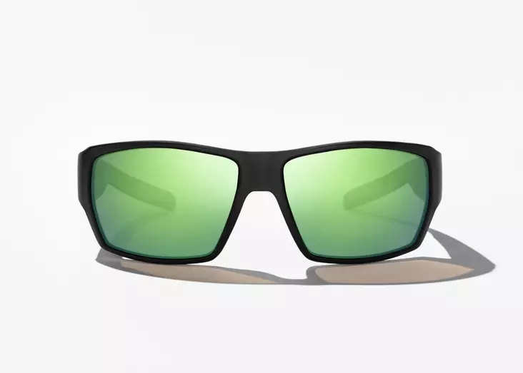 Bajio Vega Black Matte Green Mirror Glass - Glass Lenses - 840290903823 - 2