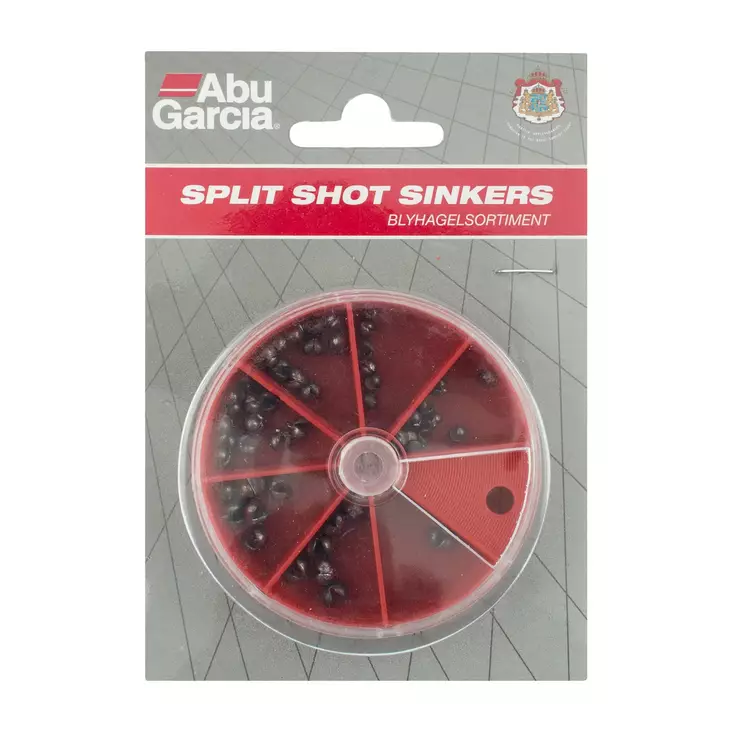Abu Garcia Assorted Split Shot Sinkers - Shot & Weights - 036282344723 - 1