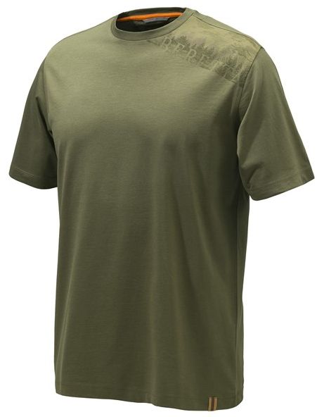 Beretta Pine Shoulder T-shirt Dark Olive - Shirts - 8051832531233 - 1