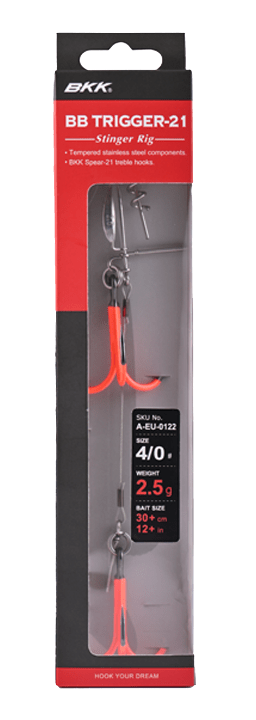 BKK BB Trigger -21 UV Orange - Pike Rigs and Accessories - 6939067018083 - 1