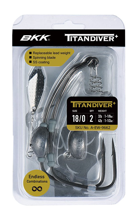 BKK Titan Diver+ - Hooks - 6939067088413 - 1