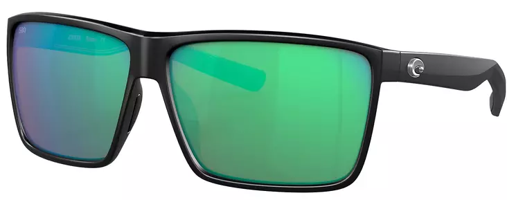 Costa Rincon Black, Green Mirror 580G - Glass Lenses - 097963905183 - 1