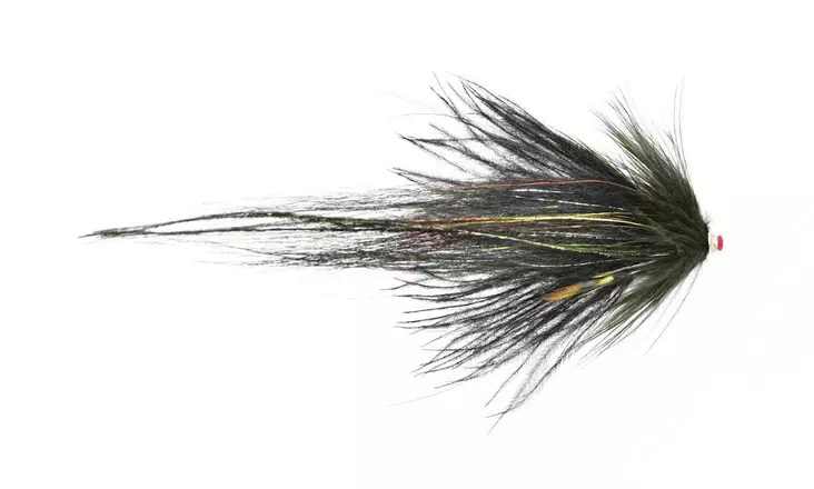 Frödin Flies Butterfly Black & Silver - Tube Flies - 7340154606103 - 1