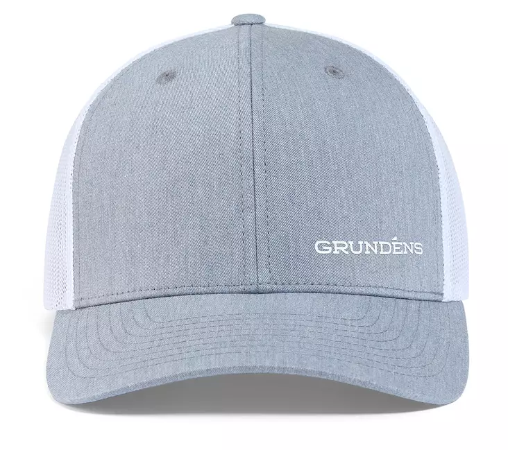 Grundens ICONic Trucker Heather Grey - Truckers - 0840316324373 - 1