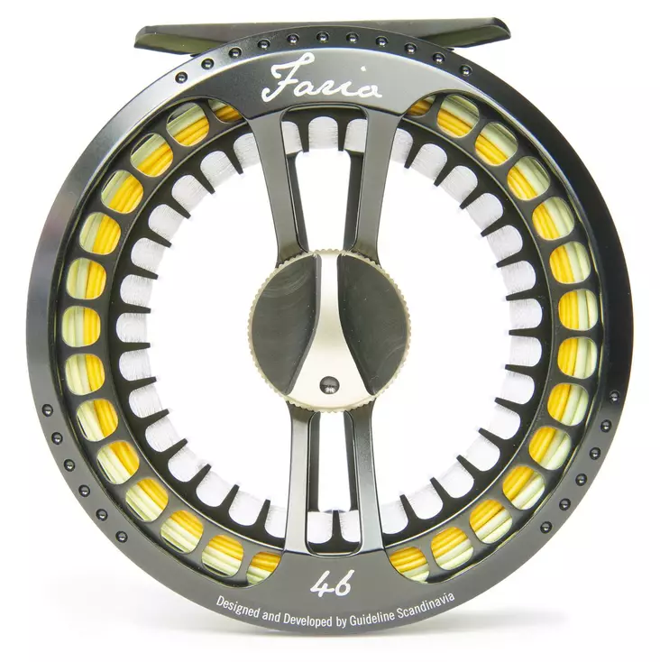 Guideline Fario LW Dark Grey Green / Gold - Guideline Fly Reels - 7033841073103 - 1