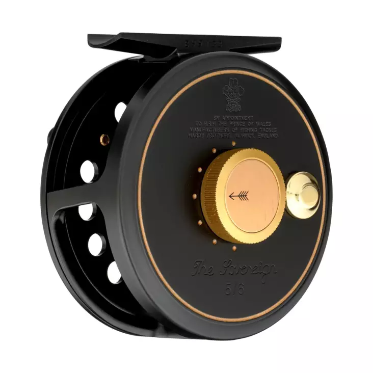Hardy Sovereign Black #5/6 - Hardy Fly Reels - 043388496003 - 1