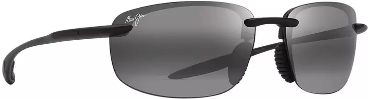 Maui Jim Hookipa Ultra - Matte Black Frame with Neutral Grey Lens - Plastic Lenses - 603429081393 - 1