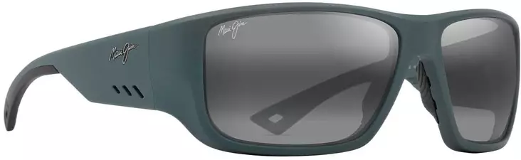 Maui Jim Keha - Matte Dark Military Green Frame with Neutral Grey Lens - Glass Lenses - 603429079703 - 1