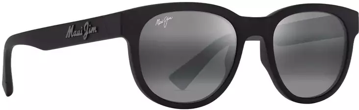Maui Jim Maoli - Matte Black Frame with Neutral Grey Lens - Plastic Lenses - 603429079833 - 1