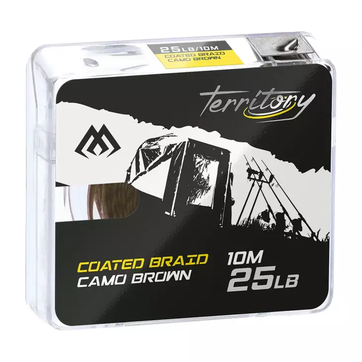 Mikado Coated Braid 10m Camo Brown - Coated Braid - 5900637012283 - 1