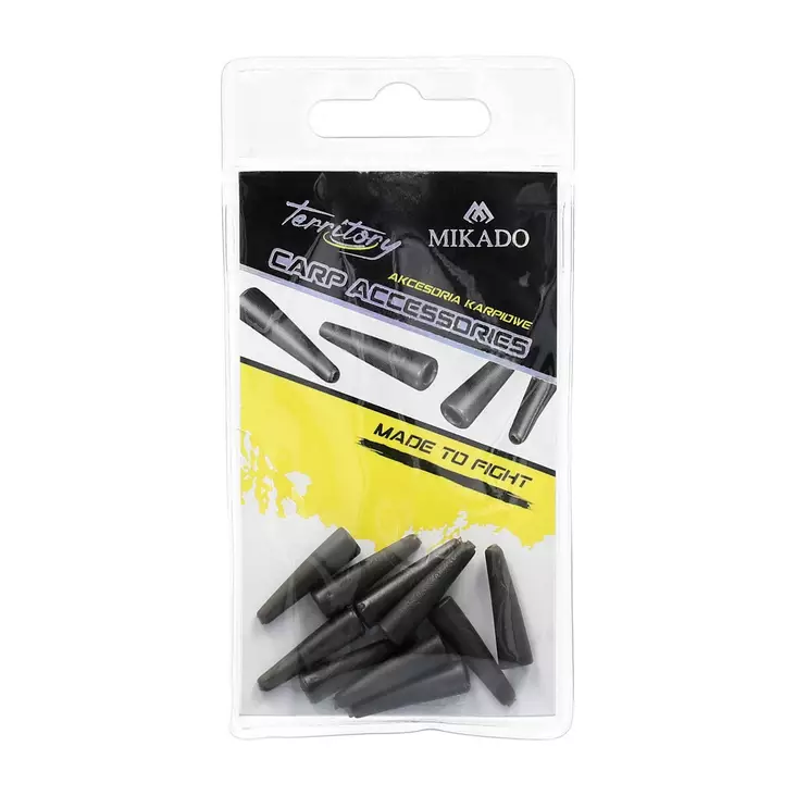 Mikado Lead Clip Tail Rubber Dark Green - Lead Clip Systems - 5900637680673 - 1