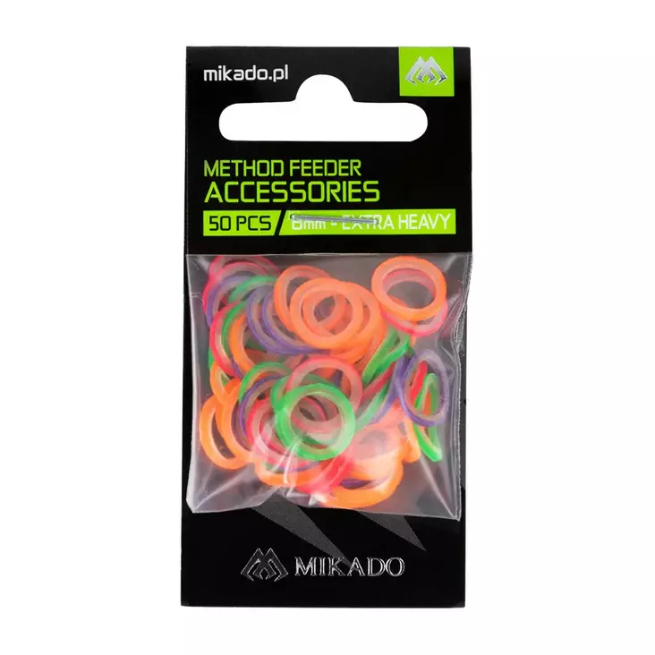 Mikado Method Feeder Pellet Bands Heavy Mix 3mm - Feeder Connectors, Beads & Stops - 5900637682943 - 1