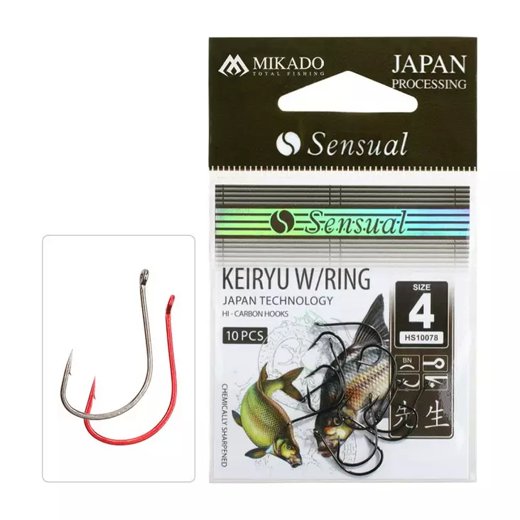 Mikado Sensual Keiryu with Ring BN - Eyed & Spade End Hooks - 5900637619253 - 1