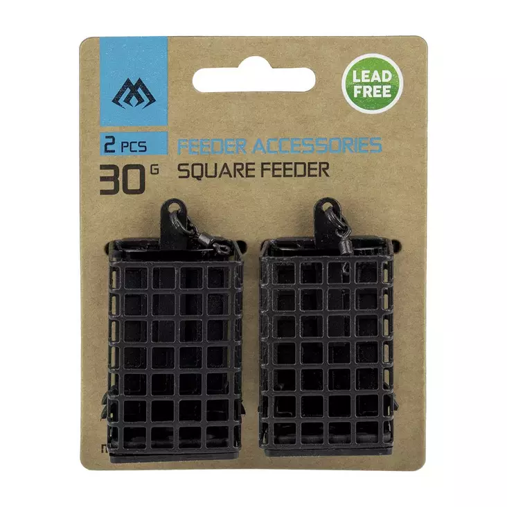 Mikado Square Feeder with Bottom 2 pcs - Cage & Window Feeders - 5900637117483 - 1