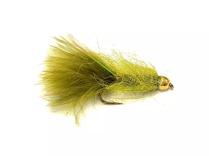 Olive Leech Tungsten Beadhead - Streamers & Wooly Buggers - 8859202532213 - 1