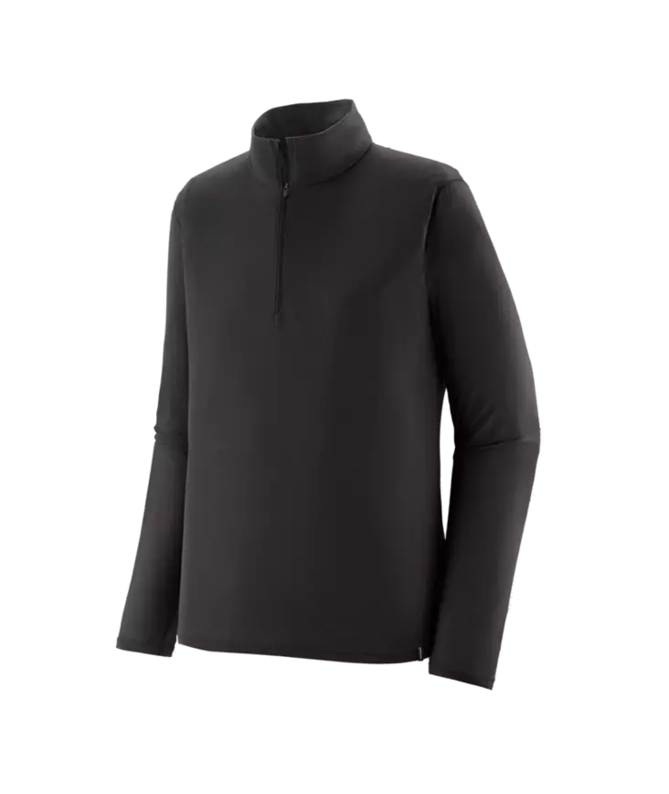 Patagonia M´s Capilene Lightweight Zip Neck Black - Under Layer Shirts - 199346151313 - 1