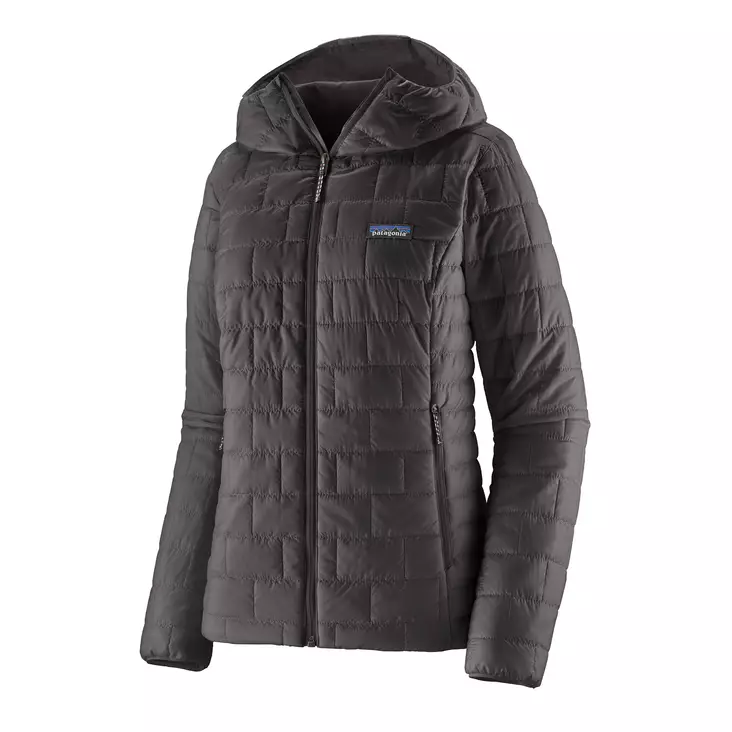 Patagonia Womens Nano Puff Hoody Black - Insulated Jackets - 198077401193 - 1