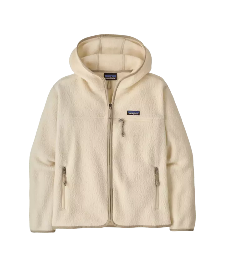 Patagonia W´s Retro Pile Hoody Natural - Fleece Shirts - 199346217743 - 1