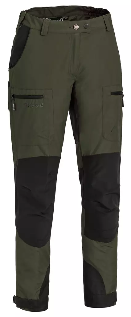 Pinewood W Caribou Trousers Black / Green - Hunting Trousers for Women - 7331090181373 - 1