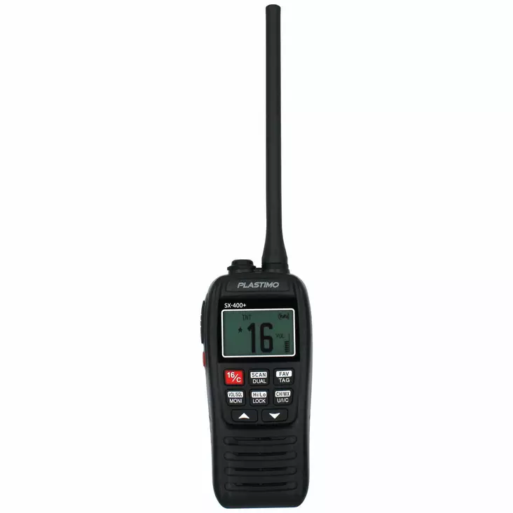 Plastimo SX-400+ portable VHF - Radar, VHF and Autopilots - 7332467364733 - 1