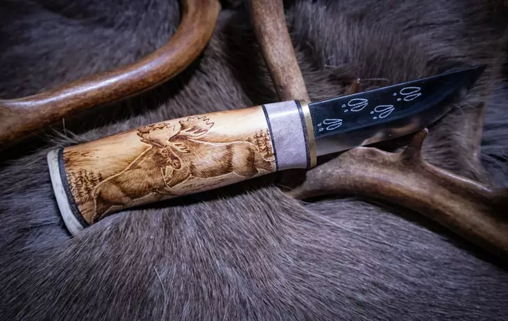 Pohjolan Tulet Bull moose - Knives and Blades - 55002500013 - 1