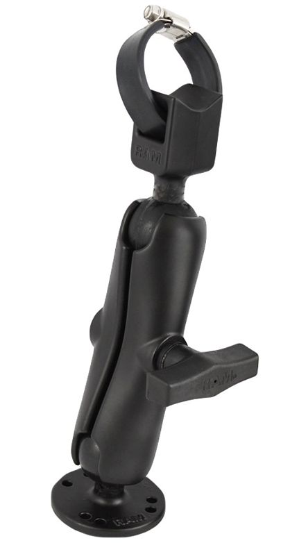 RAM Trolling Motor Stabilizer with Strap Hose Clamp - RAM Mounts, size C - 793442000133 - 1