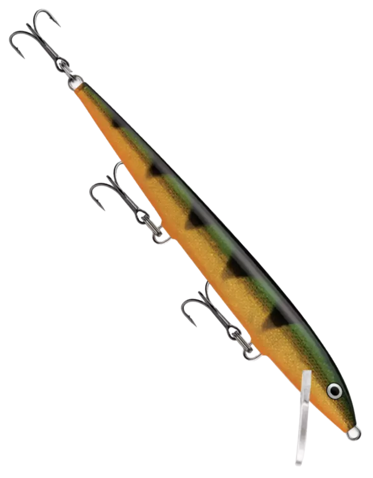 Rapala Original Floater 18 Leurre de pêche, 17,8 cm, argent, truite brune (F18S