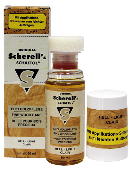 Scherell´s Schaftol Wood Care Light - Wood Oils - 4017777238143 - 1