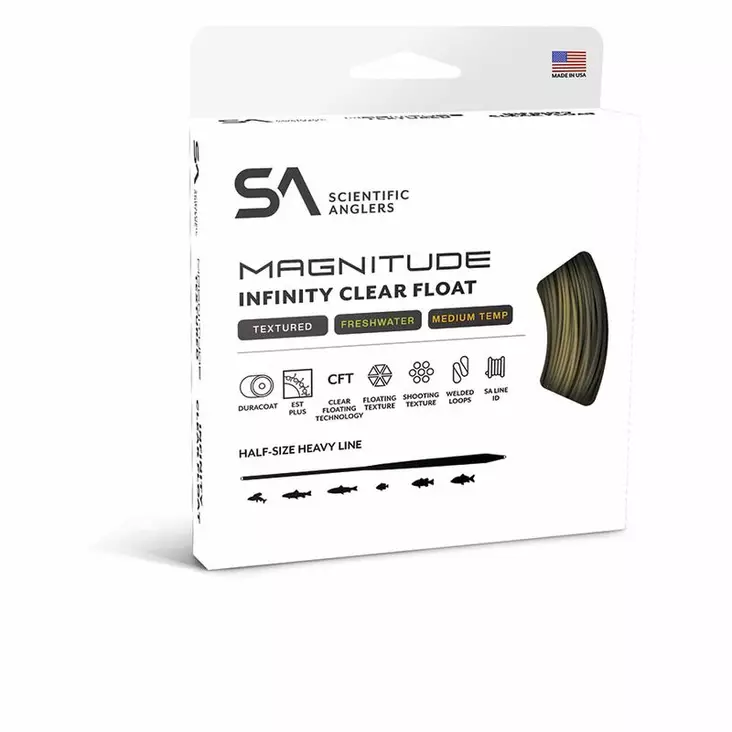 Scientific Anglers Magnitude Infinity Buckskin/10' Clear Tip - Floating - 840309145213 - 2