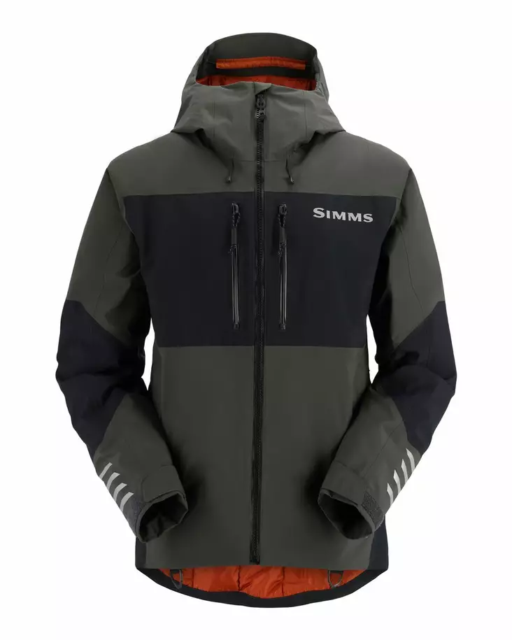 Simms Guide Insulated Jacket Carbon - Hard Shells for Men - 694264583203 - 1