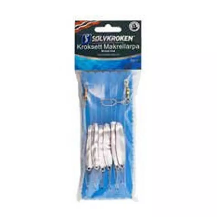 Sølvkroken Kroksett Makrellharpa 4/0 - Sabiki & Mackerel Rigs - 7056960008603 - 1