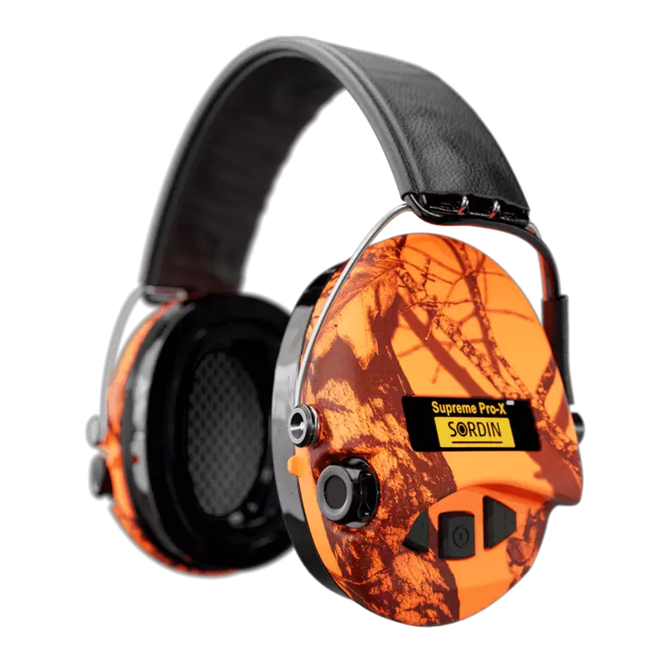 Sordin Supreme Pro-X Led Gel Mossy Oak B - Hearing Protection - 7392749009363 - 4