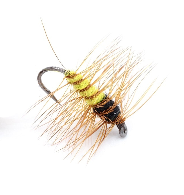 Super Pupa Yellow Dry Fly - Dry Flies - 06429810537553 - 1