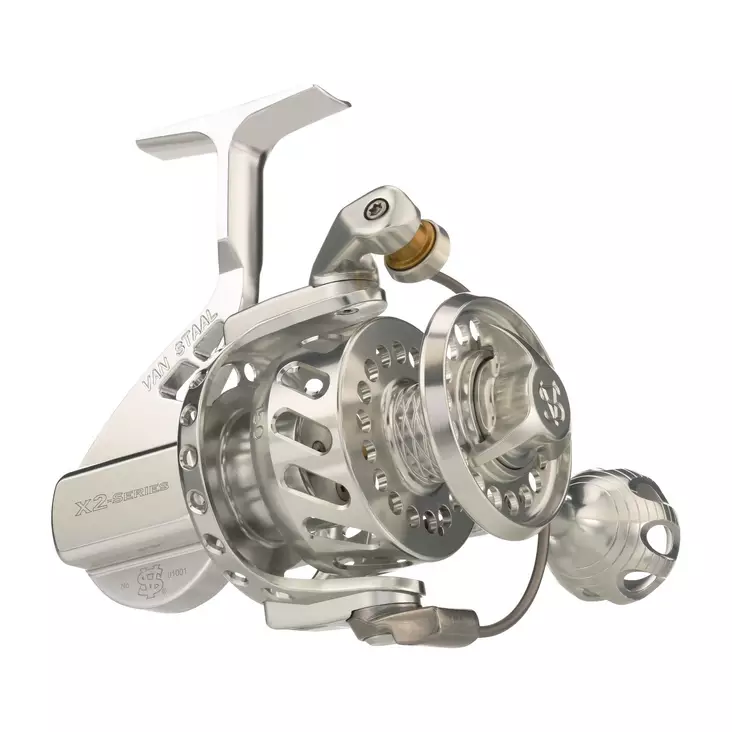 Van Staal VSX2 Bailed Spin 150 Silver - Saltwater Spinning Reels - 854692002183 - 1