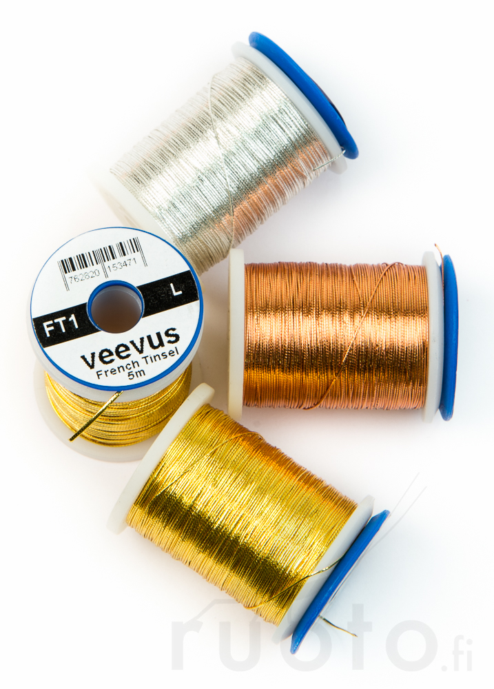 Veevus French Tinsel Large - Tinsels - 403001040303 - 1