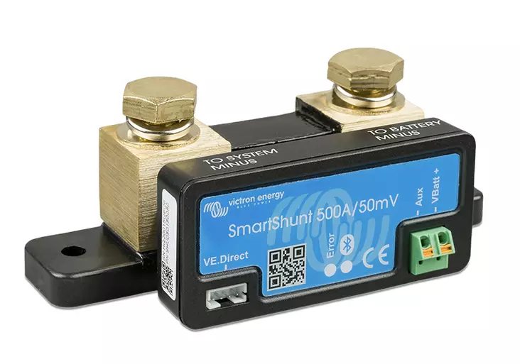 Victron SmartShunt 500A/50mV - Battery Accessories - 8719076044253 - 1