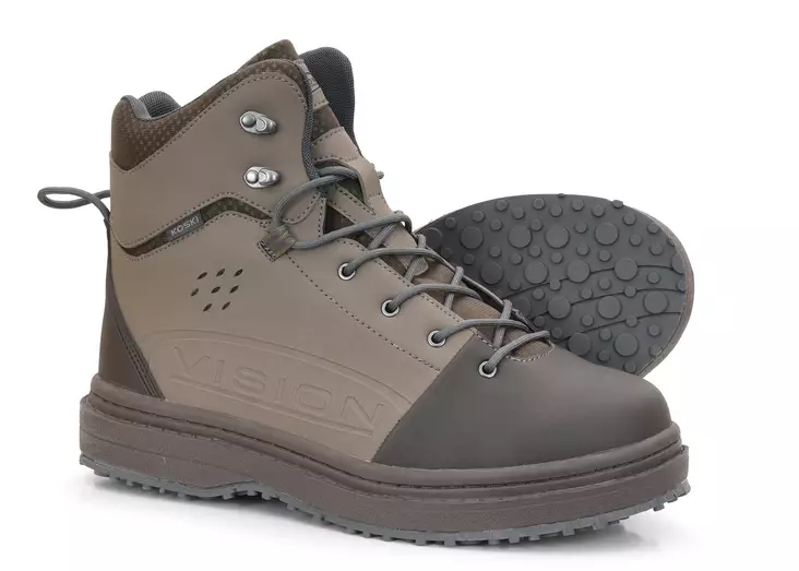 Vision Koski Gummi Boot Brown - Wading Boots - 6417512841313 - 1
