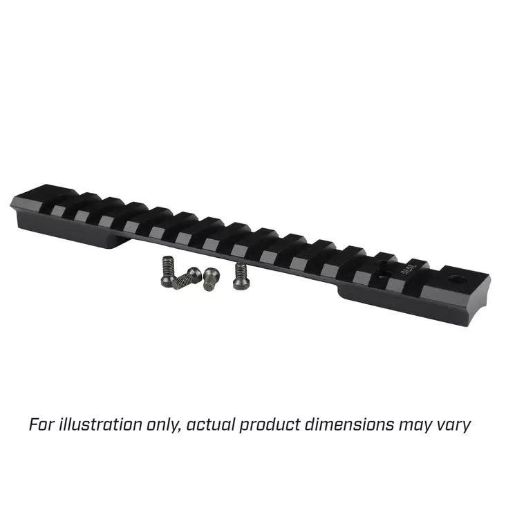 Warne Mountain Tech Remington 700 Style LA Picatinny Rail 20MOA - Picatinny and Weaver - 656813106653 - 1