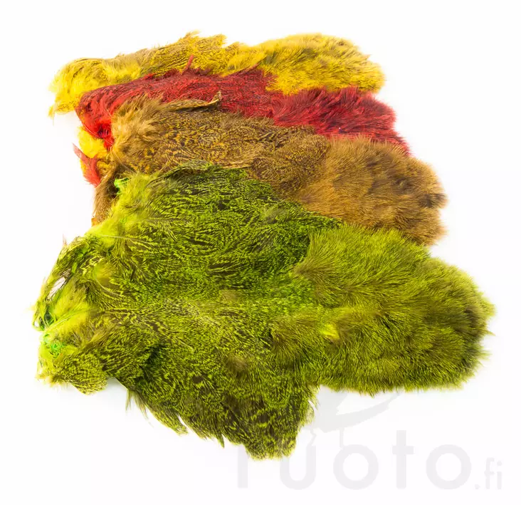 Whiting Coq De Leon Soft Hackle with Chickabou - Hen Capes And Saddles - 40350300003 - 1