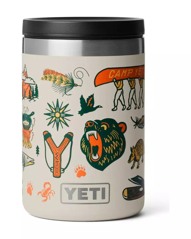 RAMBLER FOOD JAR 16 OZ CAPE SUMMER CAMP - Insulated Bottles and Mugs - 888830661413 - 1