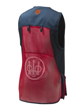Beretta Silver Pigeon EVO Vest Blue&Red - Shooting Vests - 8051832382484 - 2
