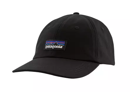 Patagonia P-6 Label Trad Cap BLK - Caps - 192964418844 - 1