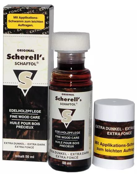 Scherell´s Schaftol Wood Care Extra-Dark - Wood Oils - 4017777238174 - 1