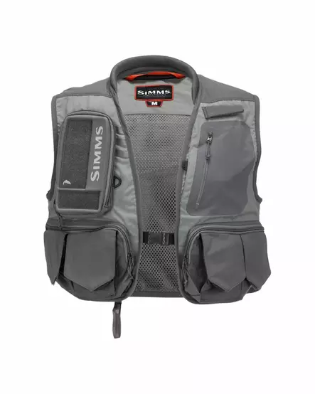 Simms Freestone Vest Pewter - Fly Fishing Vests - 694264549834 - 1
