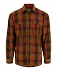 Simms ColdWeather Shirt Bronzeback Logan Plaid - Shirts - 694264654484 - 1