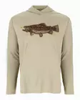 Simms Tech Hoody - Artist Series Stone Trout Fly - Sweatshirts - 694264670514 - 2