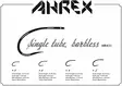 Ahrex HR431 Tube Single Barbless - Barbless Hooks - 655043958544 - 2
