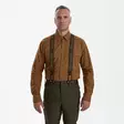 Deerhunter Combi Braces with Button and Clips Walnut - Other Hunting Clothes - 5702827157534 - 3