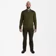 Deerhunter Harrington V-Neck Knit Cypress - Shirts - 5702827160084 - 4