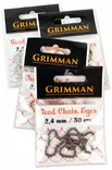Grimman Bead Chain Eyes 2,4mm Metallic - Weighted Eyes - 11808014 - 1